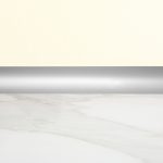 Zócalo Sanitario Curvo 50x50mm Aluminio Anodizado Champagne