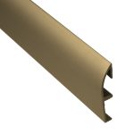 Zócalo Decorativo 50 mm Aluminio Anodizado Champagne Tira 2 m 200 cm