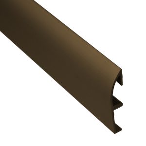 Zócalo Decorativo 50 mm Aluminio Anodizado Bronce Tira 2 m 200 cm