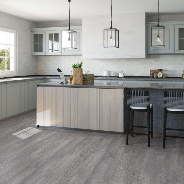 Piso Vinílico Kflooring AquaL 5.7 mm SPC Tránsito Comercial Tipo Shopping Click 2.257 m²