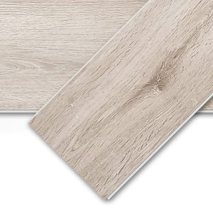 Piso Vinílico Kflooring ProStep 5.3 mm con manta SPC Tránsito Comercial Click 123 cm