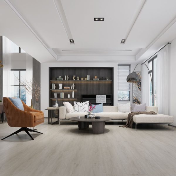 Piso Vinílico Basis Vaasa 4.3 mm SPC Tránsito Comercial Click