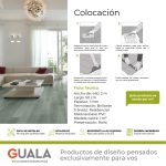 Piso Vinílico en Rollo PVC Simil Madera Gris Transito Residencial Moderado 1m²