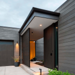 Revestimiento Wall Panel Siding WPC Gris Mate Tira 2.9m