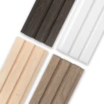 Revestimiento Atrim Moldura Final Slim Roble Natural EPS Simil Madera 2.75 m