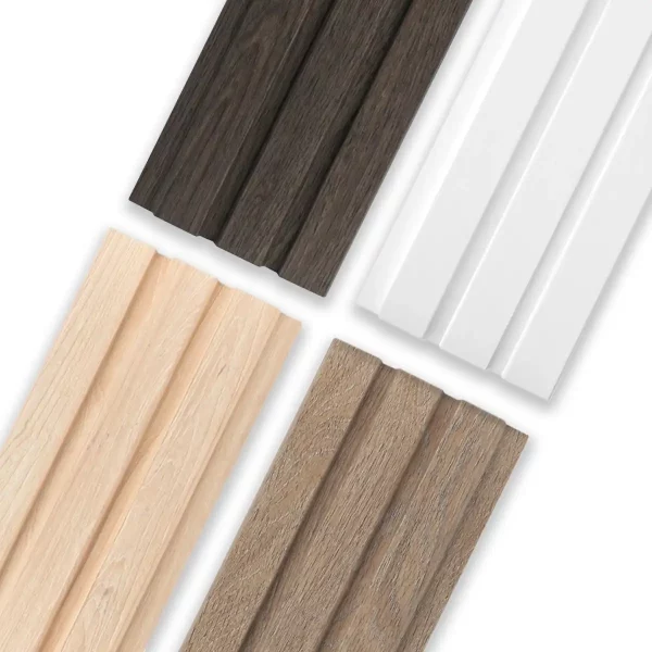 Revestimiento Atrim Moldura Final Slim Roble Natural EPS Simil Madera 2.75 m
