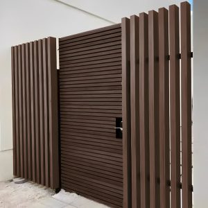 Viga Co-extruida Marrón Oscuro Mate 96x50 mm Tira 2.9 m WPC