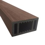 Viga Co-extruida Marrón Oscuro Mate 96x50 mm Tira 2.9 m