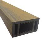 Viga Co-extruida Marrón Mate 96×50 mm Tira 2.9 m