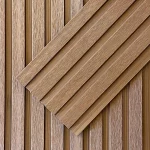 Revestimientos Wall Panel WPC Slim 2.9m Teka Mate Coextrusado