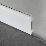 Zócalo Frigg Round Blanco EPS Antihumedad 8 cm 240 cm