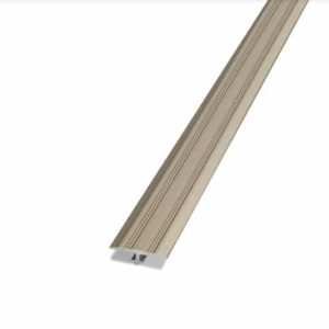 Perfil T para Piso Vinílico Atrim 14 mm Aluminio Níquel Mate 2 m