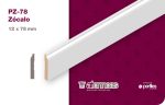 Zócalo Moldurado Atenneas 7.8 cm MDF Prepintado Blanco 275 cm