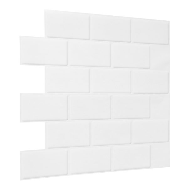 Frigg 30.5X30.5 cm PU Subway Blanco Brillante