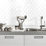 Frigg 30X30 cm PVC Ladrillo Blanco Mate