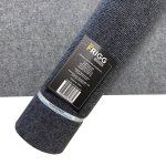 Alfombra Punzonada Autoadhesiva Tapizmat Frigg Gris Oscuro 4.2 m²