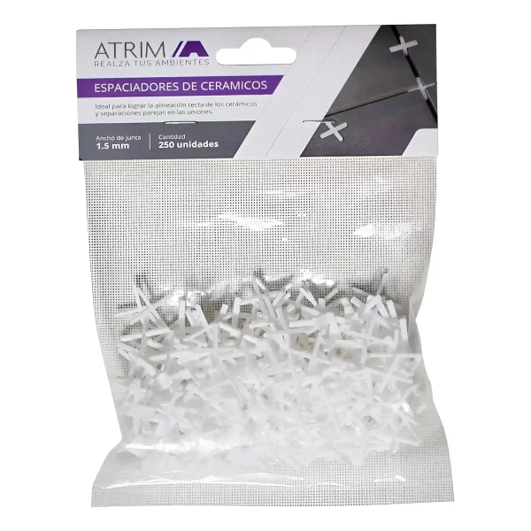 Espaciador Cruceta Atrim 1.5mm x 250 Unidades - Imagen 7