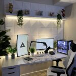 Placas 3D Antihumedad PVC Diagonal Blanco Revestimiento Frigg 50x50 cm Pack x12 - Imagen 9